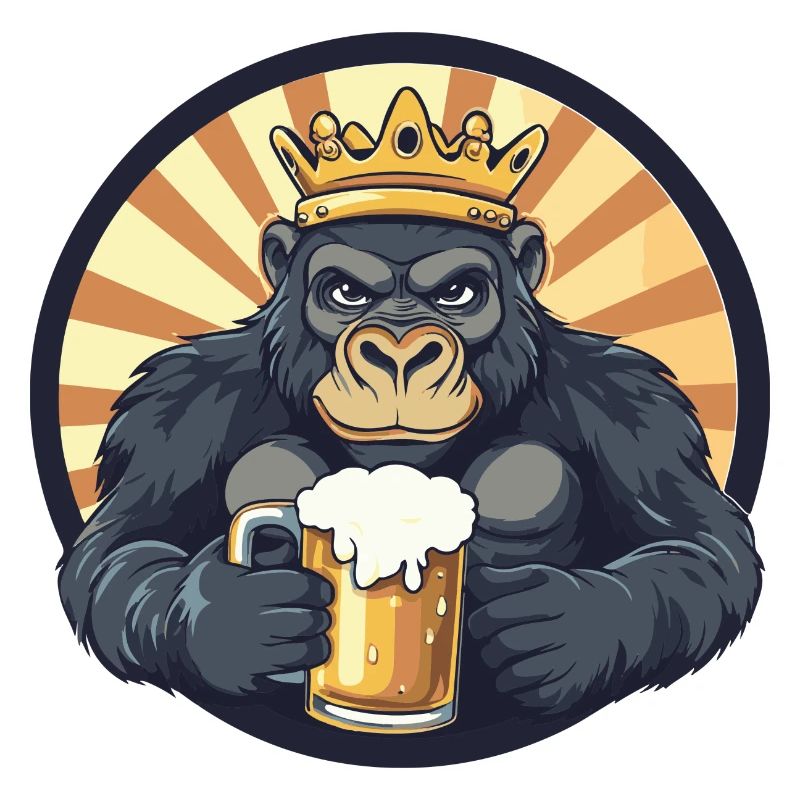 Gorilla Beer Comic