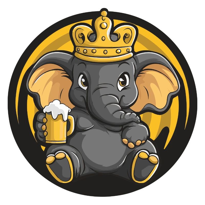 Elefant Bier Comic