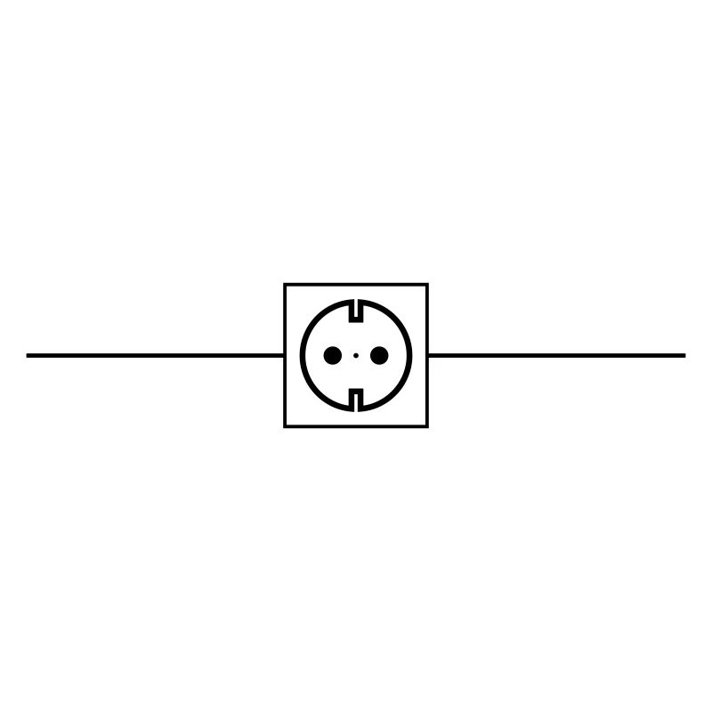 Steckdose Strom Icon Elektriker