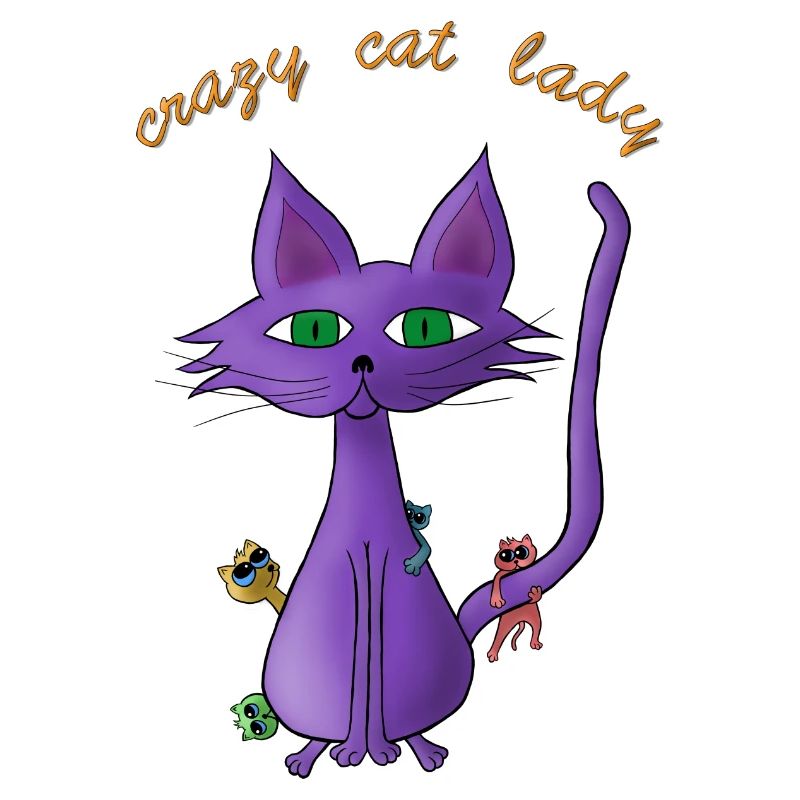 crazy cat lady