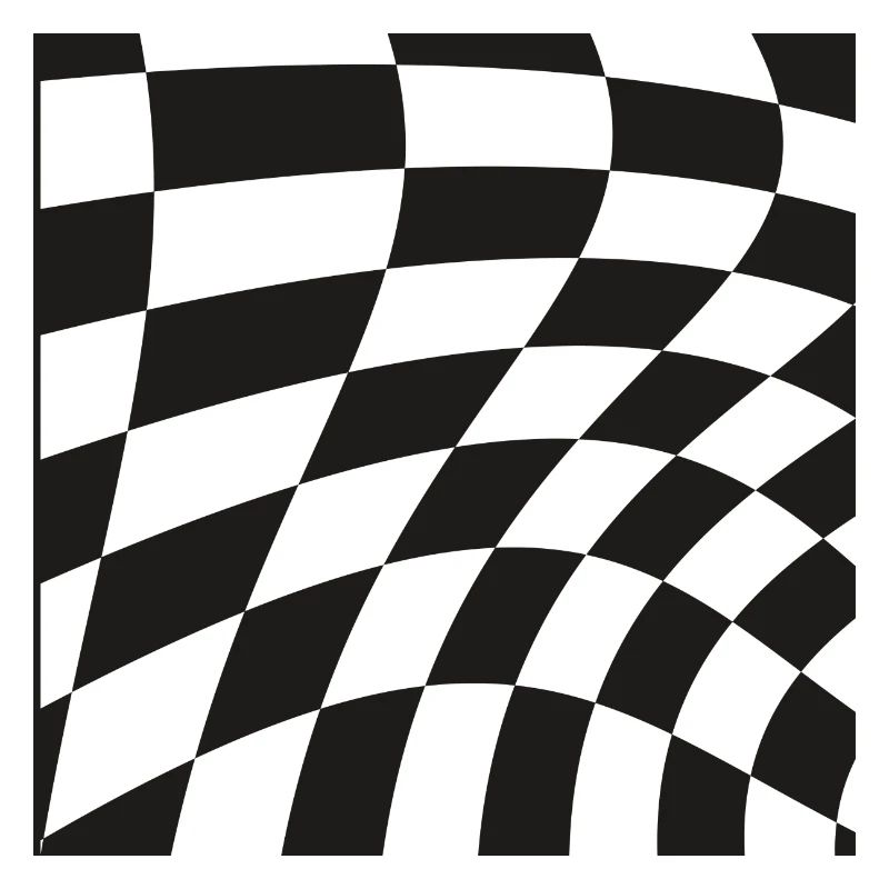 Optical illusion pattern shapes geometry gift