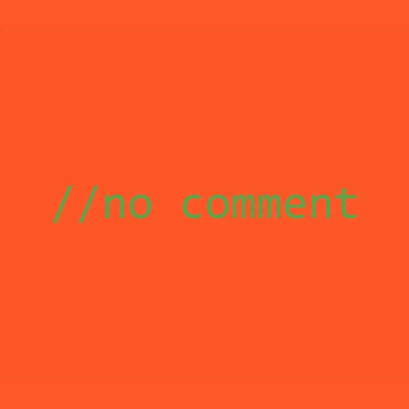 Code-Snippet c #: Kein Kommentar