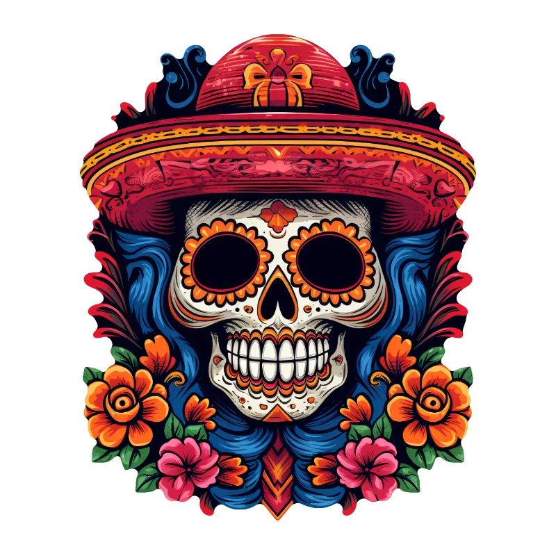 Cinco de Mayo Skull