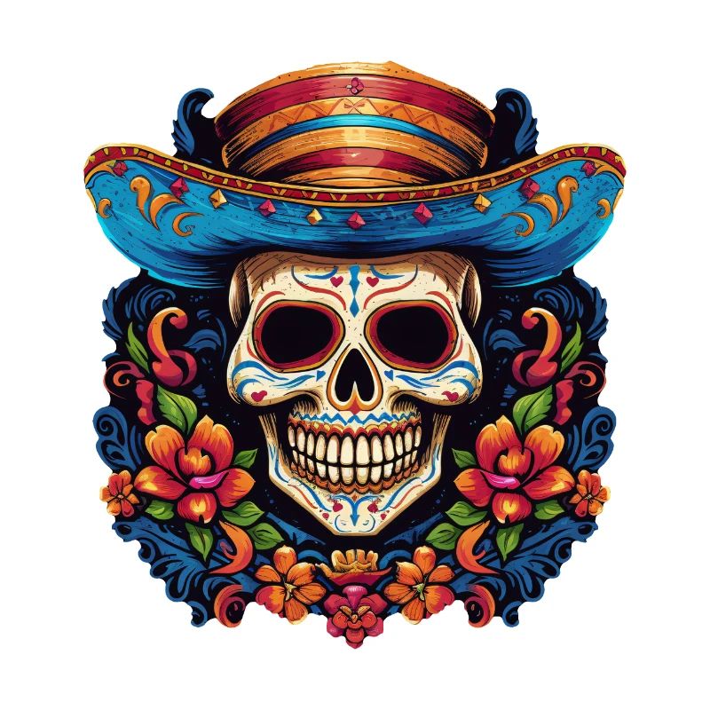Cinco de Mayo Skull