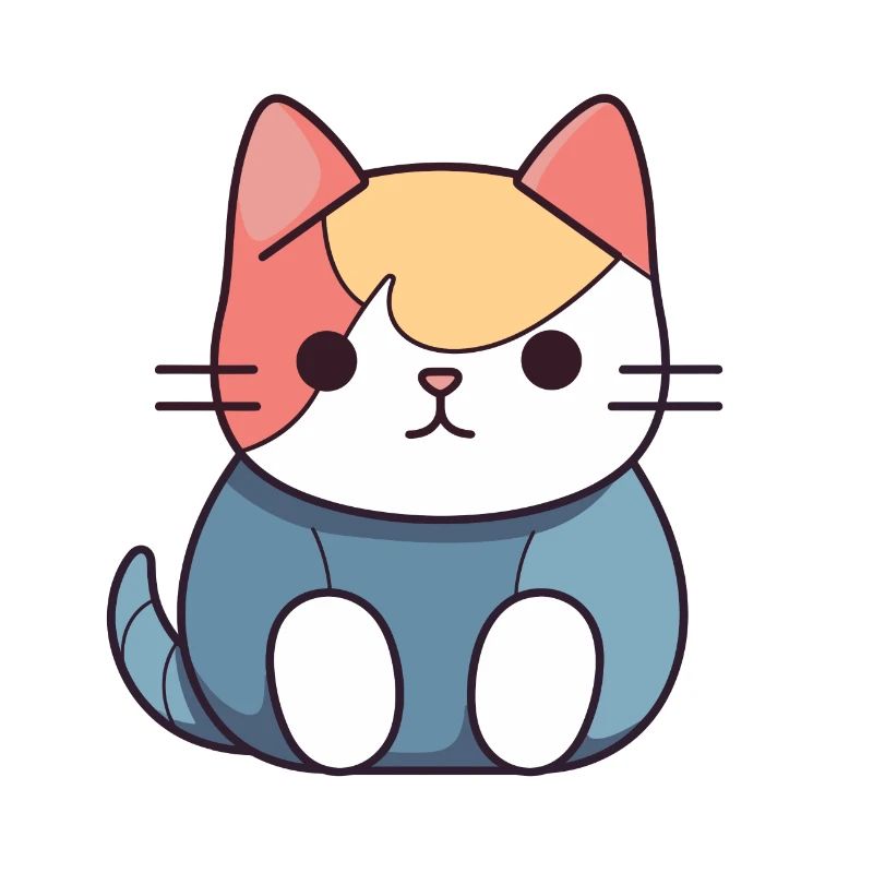 Chat - Style Kawaii