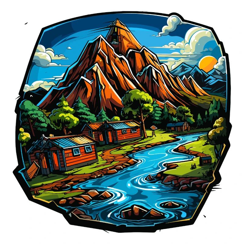 Paysage - Illustration