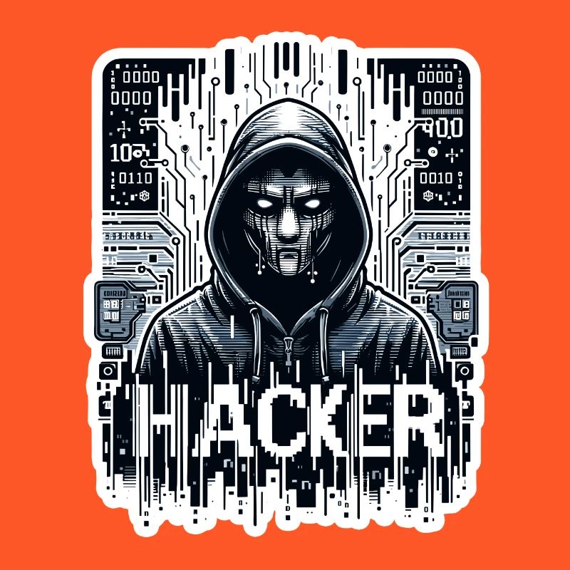 Hacker - Illustration