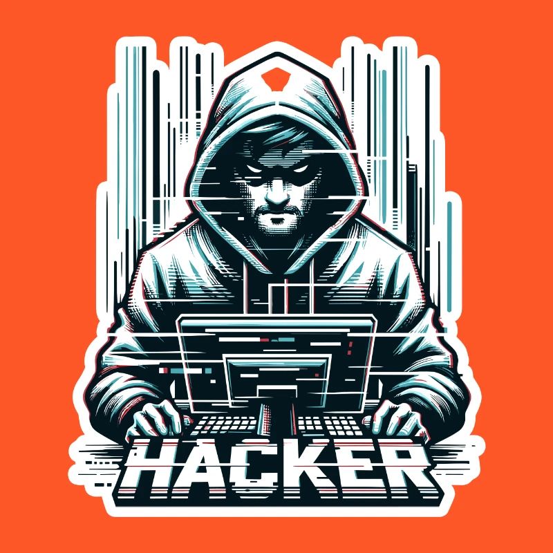 Hacker - Illustration