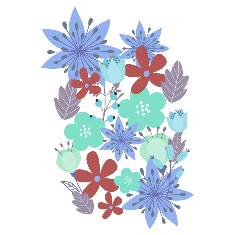 fleurs, fleurs, printemps, fleurs