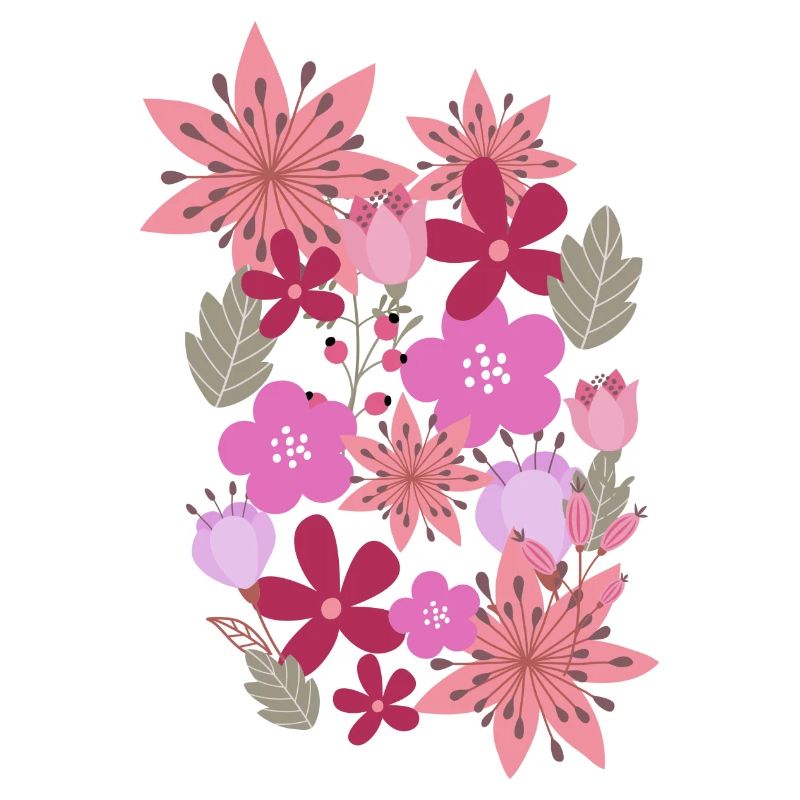 fleurs, fleurs, printemps, fleurs