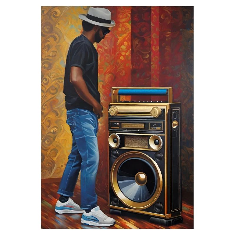 Blaster del ghetto della vecchia scuola