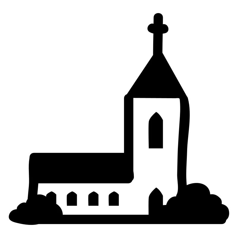 Kirche - line
