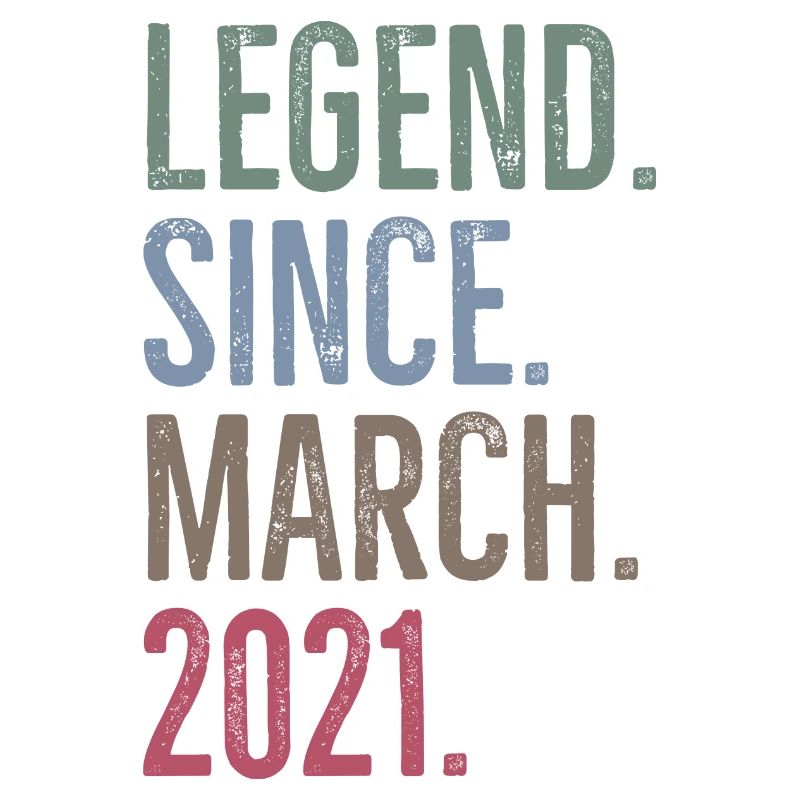 Legend Since March 2021
