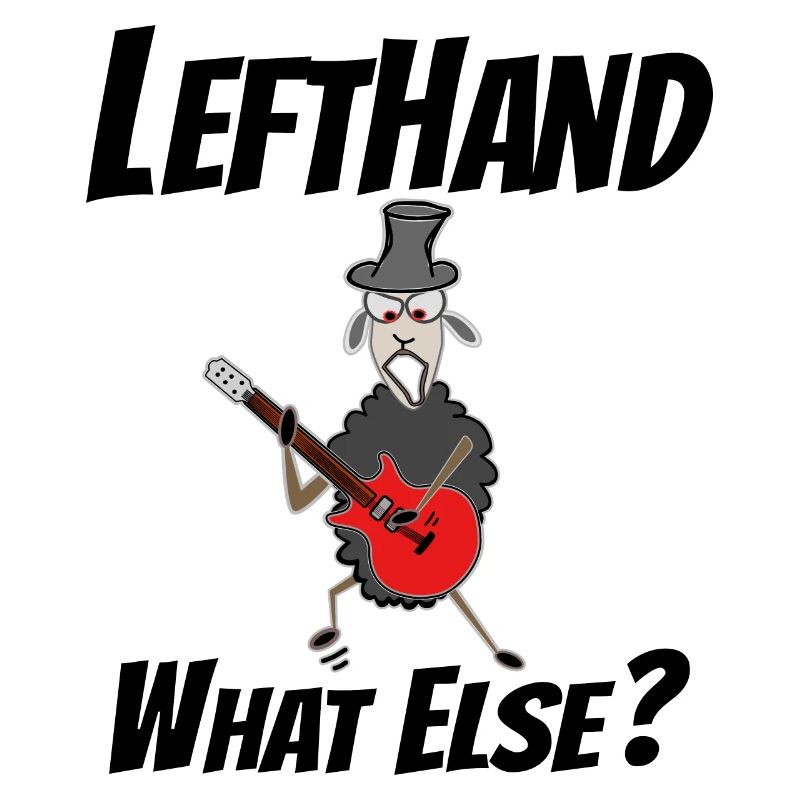 Lefthand what else?Linkshänder Gitarrist