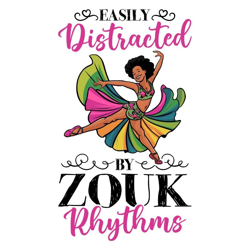 Witziger Zouk Tänzer Spruch