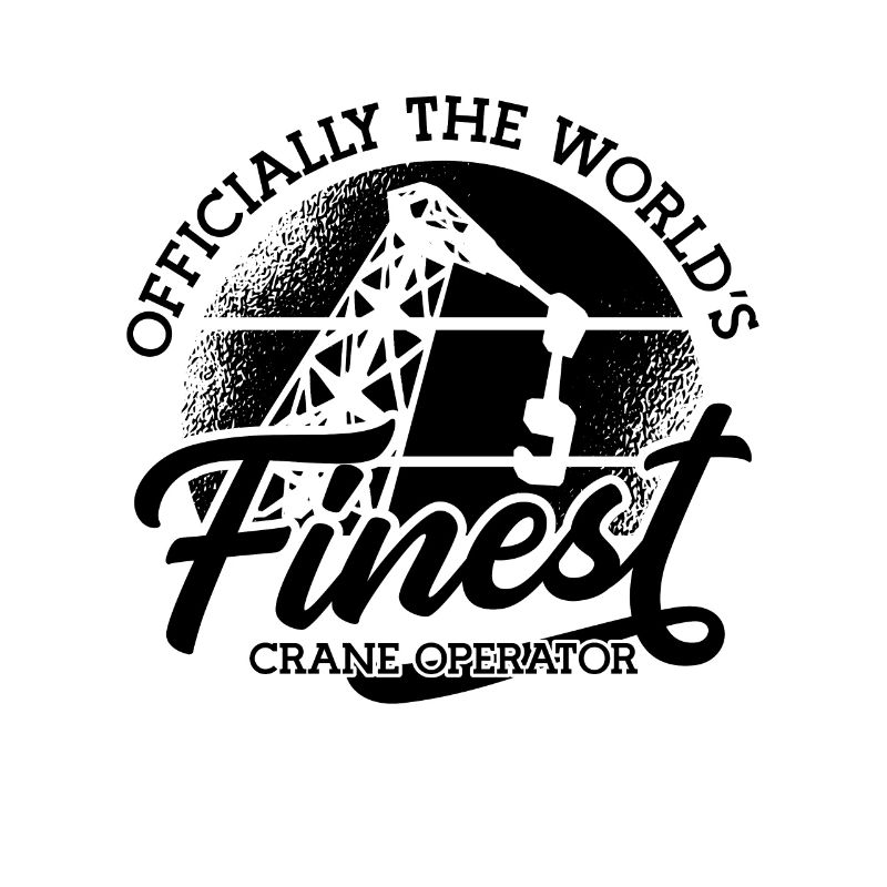 Grutier Grue Ouvrier de la Construction Travail Idée Cadeau