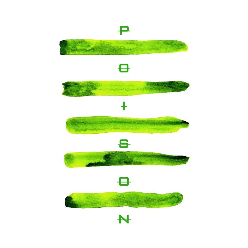 Conception de poison (vert poison)