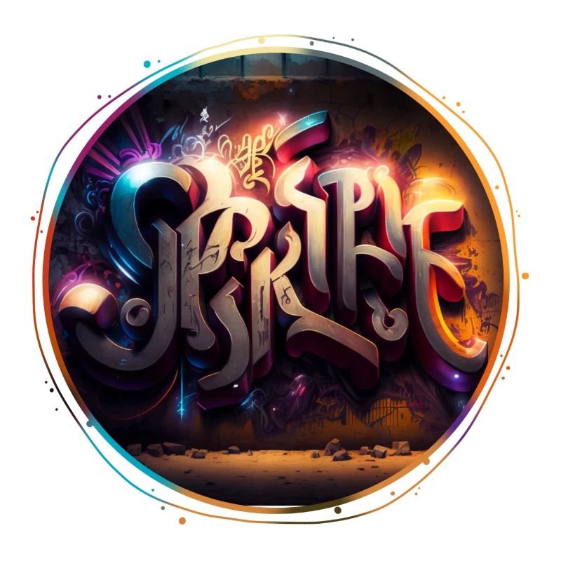 "Light" Graffiti Theme 3