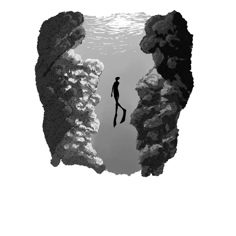 Dive Underwater Snorkel Divers Gift Idea