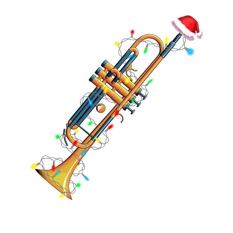 Weihnachten Trompete Musiker Xmas Geschenkidee