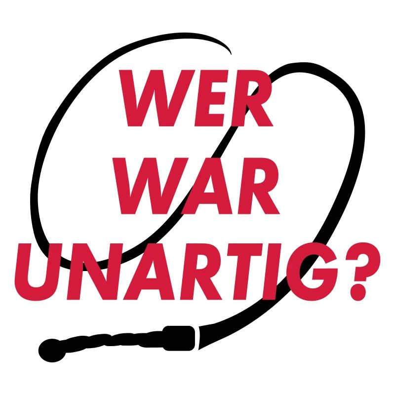 Wer war unartig? Peitsche
