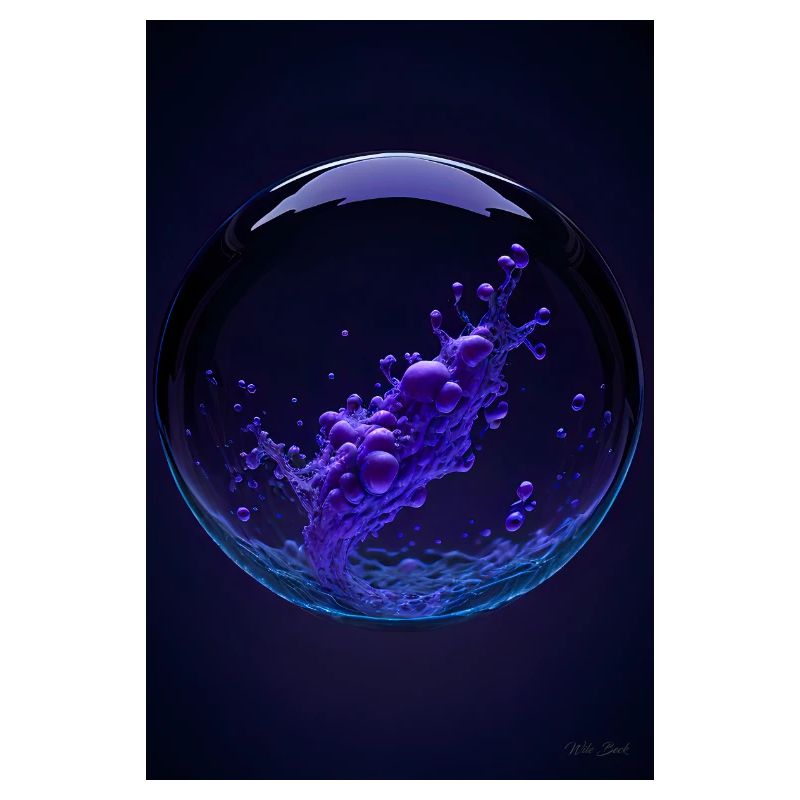 Clouds in a bubble purple2