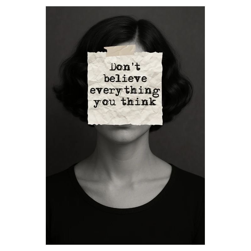 don't believe everything you think
