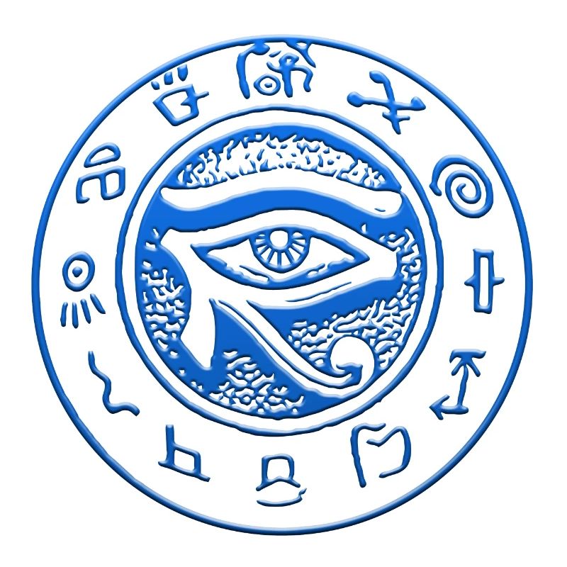 oeil d'horus oeil de ra osiris anubis egypte