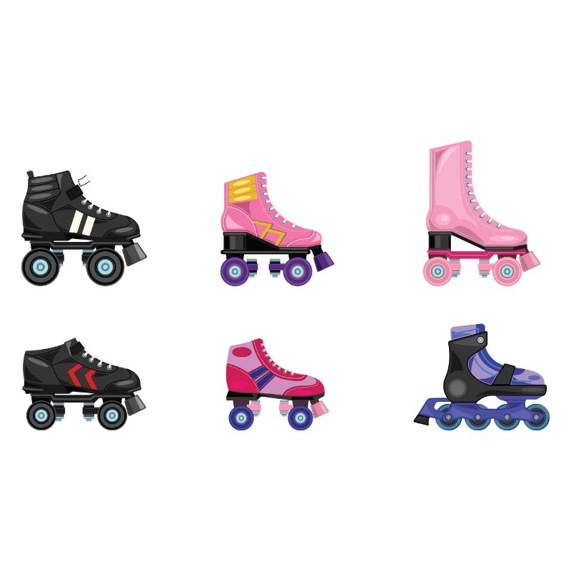 Different types of roller skating Roller skating 80s