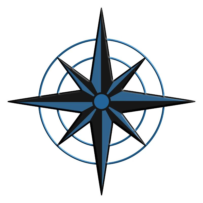 Navigation Compass Star Sailor and Skipper Boat