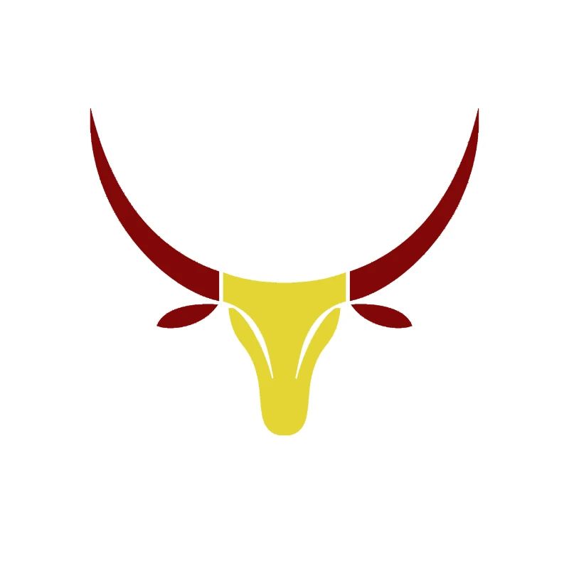 Cornes de taureau comme signe de force - couleur ESPAGNE