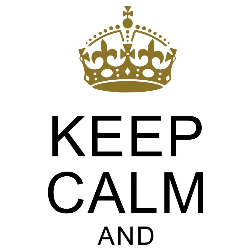 KEEP-CALM-SHIRTS.com ... Dein Text ARIAL