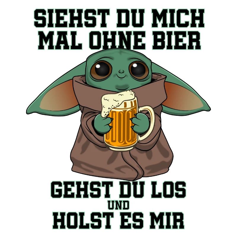 Bier Alien Siehst Du Mich Mal Ohne Bier Gehste Los