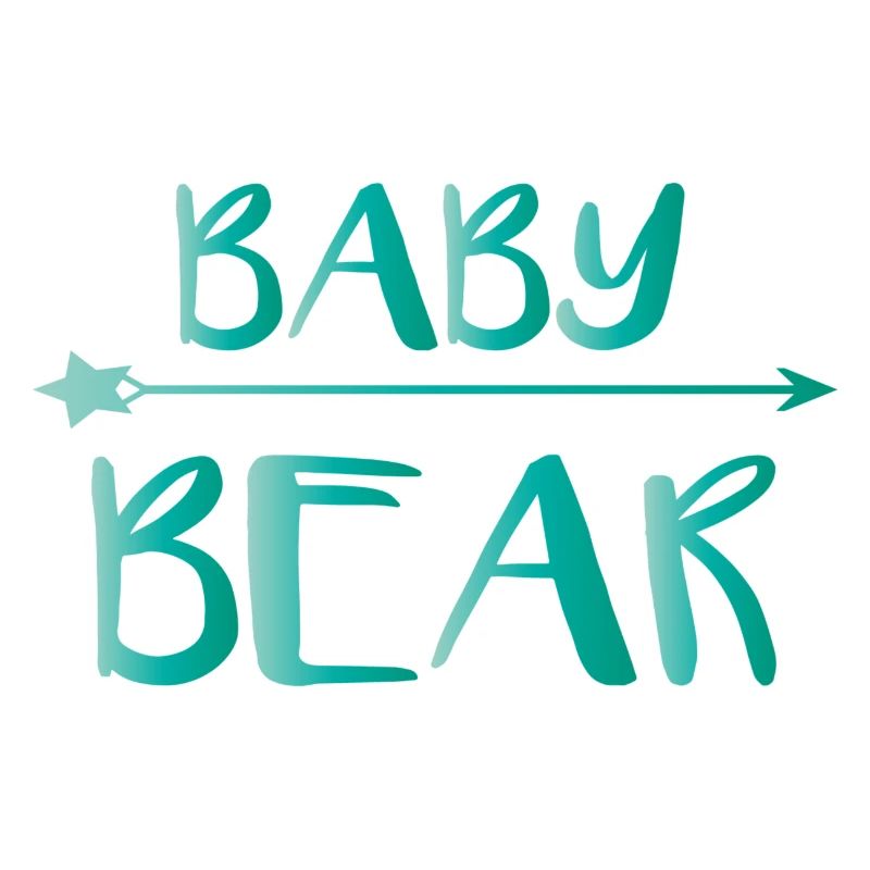 Bébé ours avec flèche