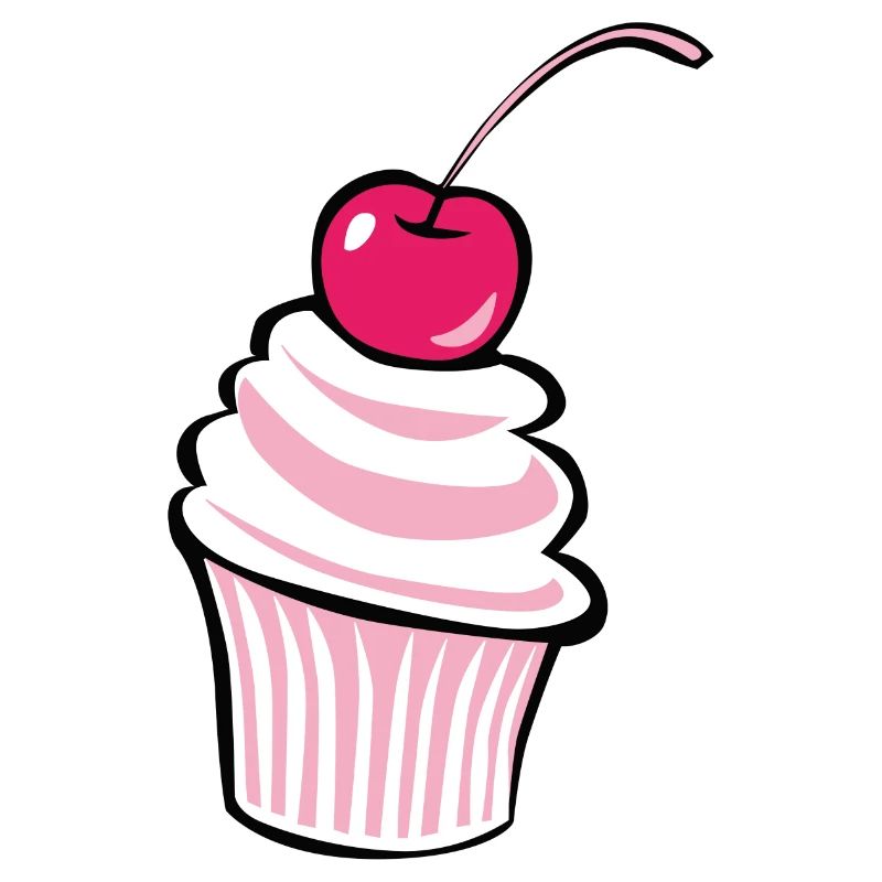 Kirsche Cupcake - Design!