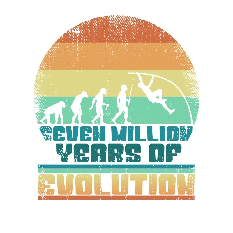 Stabhochsprung Evolution Geschenkidee 005-189