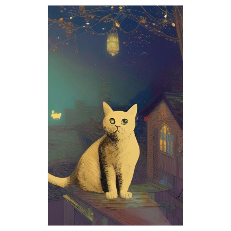Cat AI Generated Art