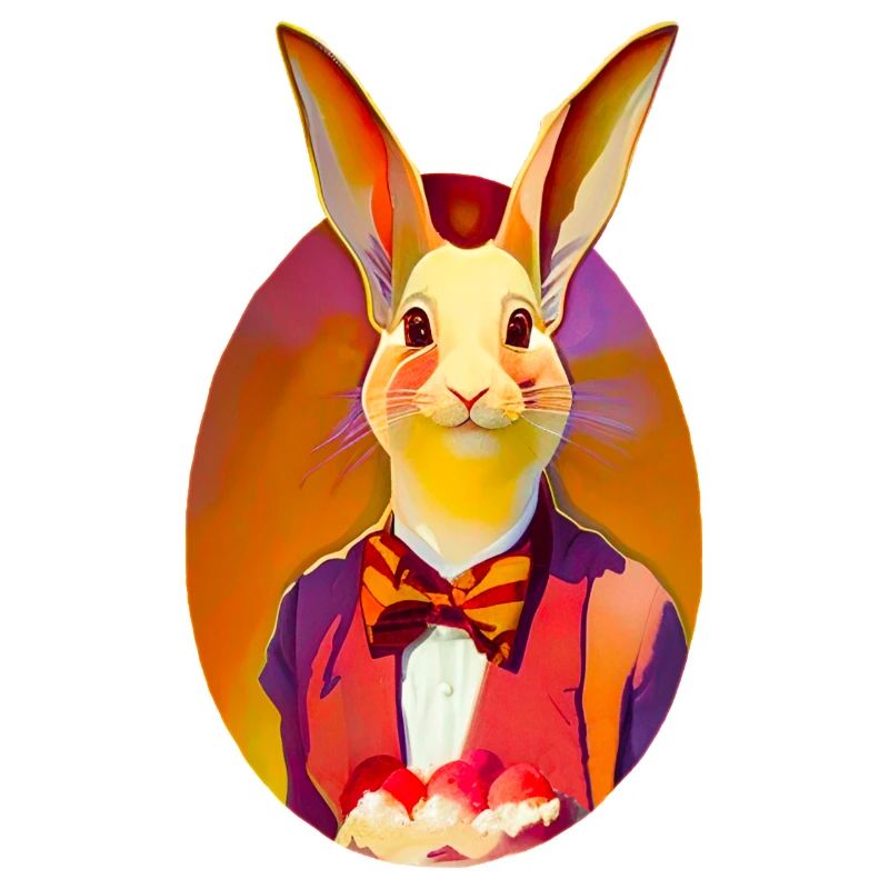 Lapin avec arc