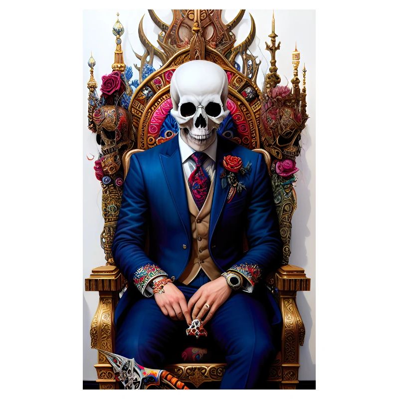 ARTWORK Skull Thron