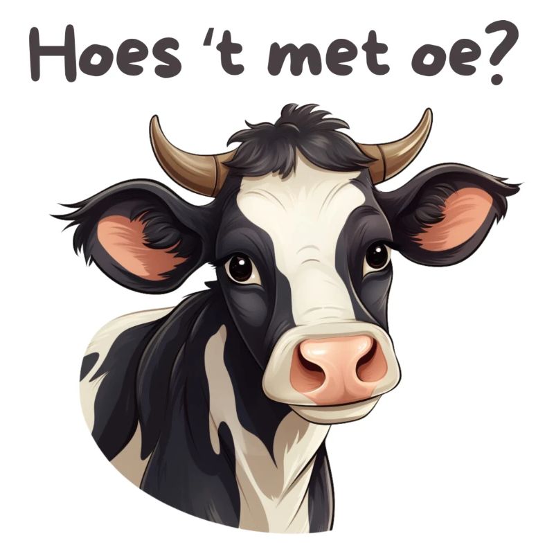 Vache, Chemises en dialecte anversois