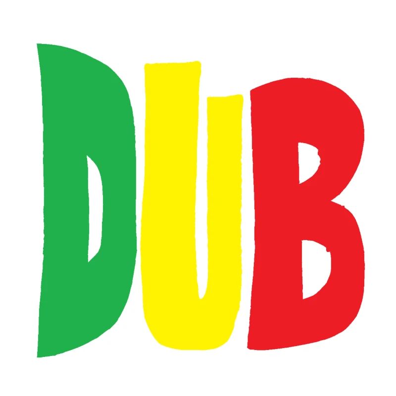 DUB Reggae Rastafari Schrift