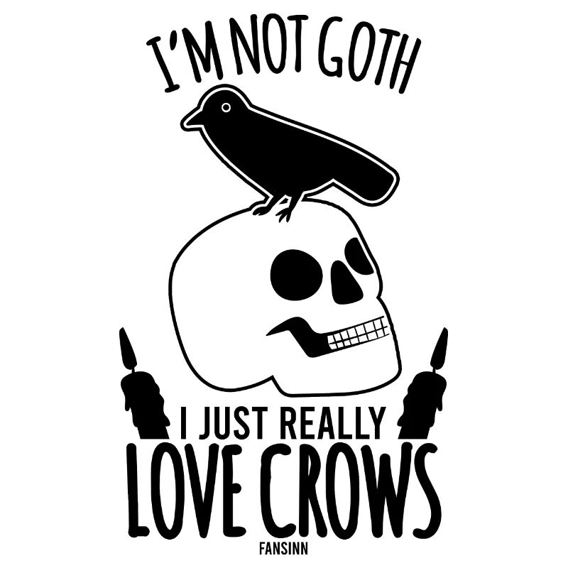 Gothic Krähe Aberglaube