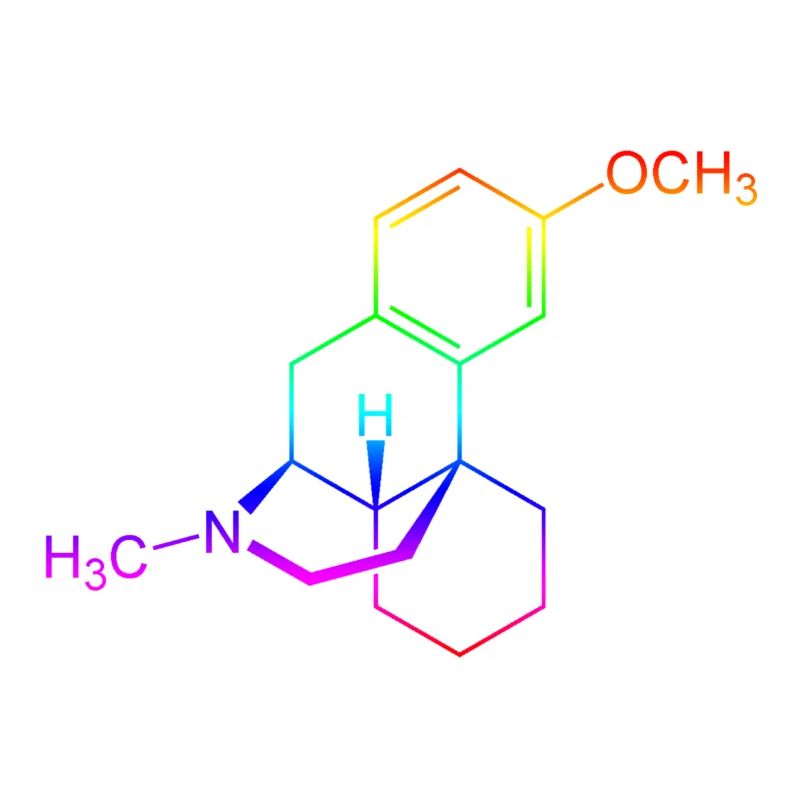 Dextromethorphan DXM structural formula