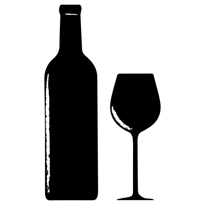 Wein Weinflasche Weinglas