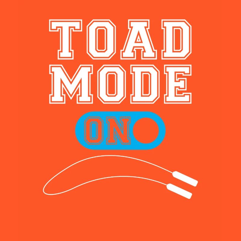 Toad mode for skipping rope Skipping rope training