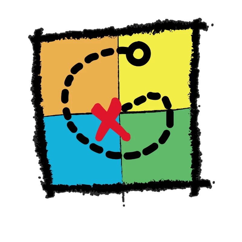 GEOCATCHER Treasure Map GEOCACHING