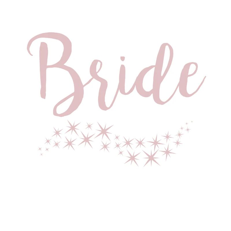 Bride Pink Bride JGA Wedding
