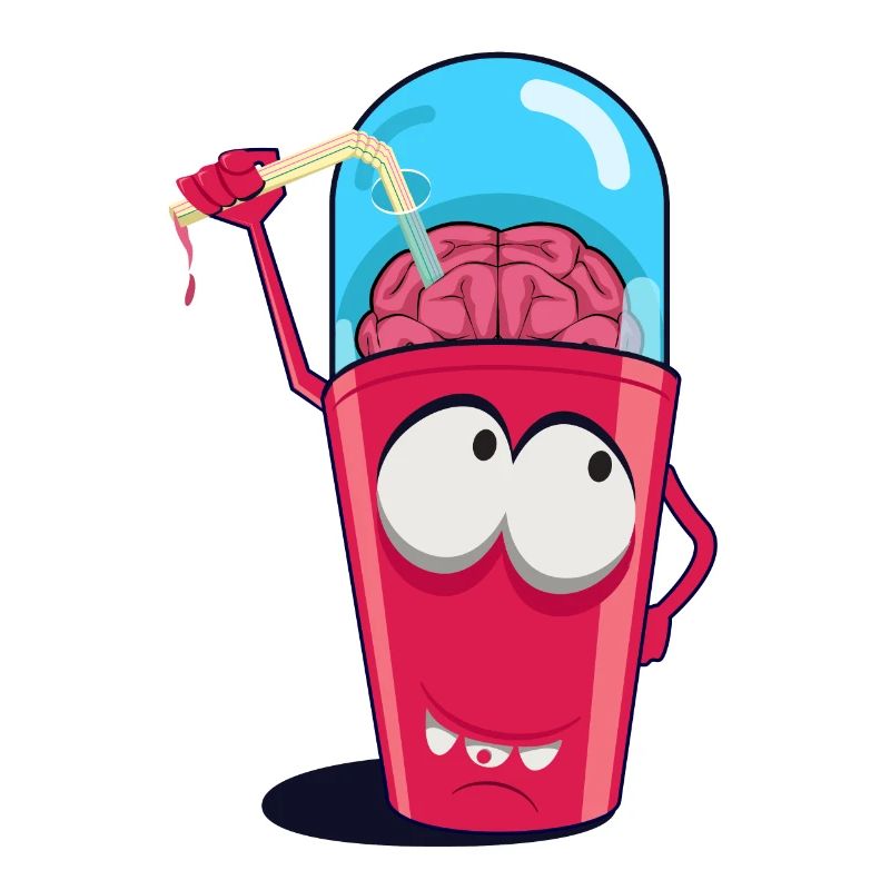 Brain Shake Doodle Art