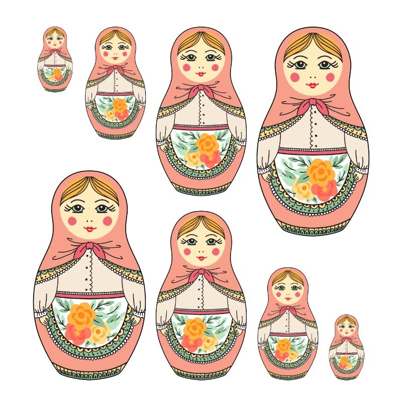 Poupée Matrouchka Russie Babouchka