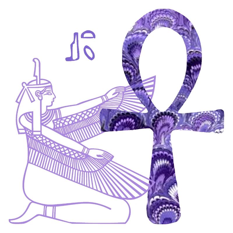 anch e 76 mit göttin isis